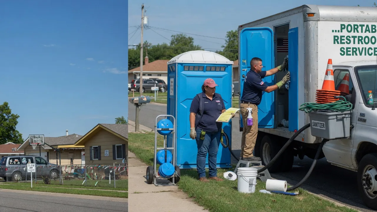 Portable Toilet Rental in Waterford, MI near me